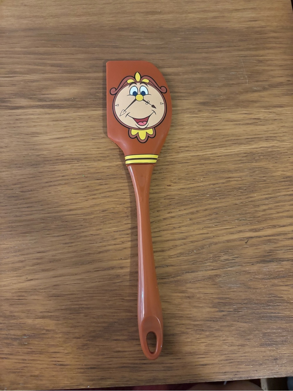 Disney Beauty and the Beast Cogsworth Kitchen Silicone Spatula